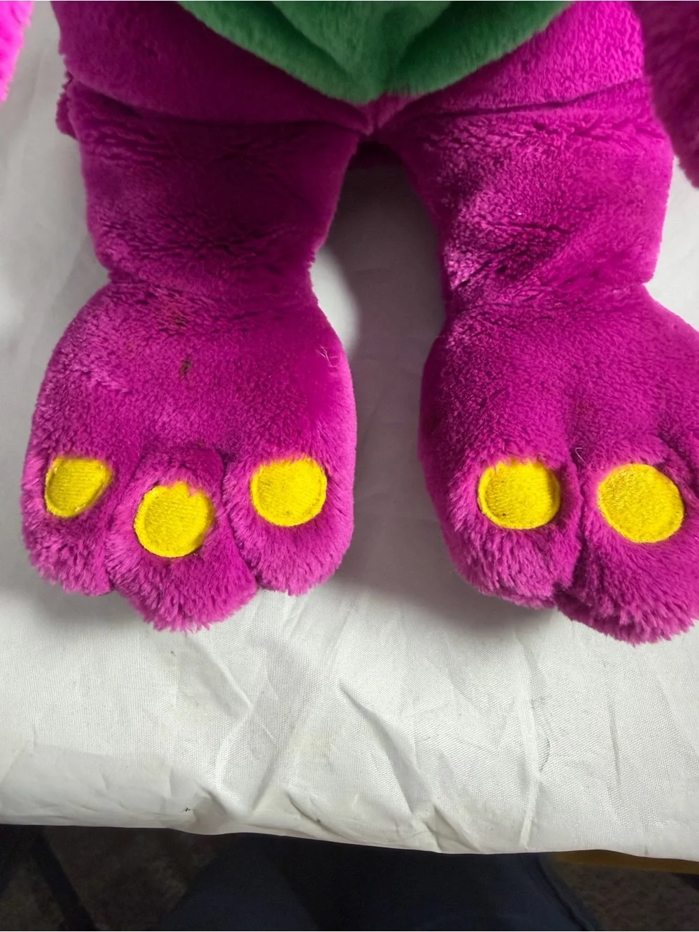 Vintage 1997 Microsoft ActiMates Interactive Talking Barney Plush (WORKS)